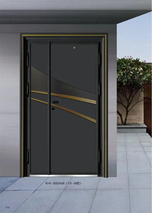 新豪轩门窗精雕铸铝防爆门 出世即耀世