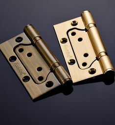 门铜合页,适用范围是门材质是铜的合页及其安装说明书展示