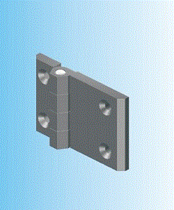 精铸不锈钢机柜合页铰链63 50 6