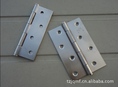 【小四寸不锈钢合页】价格,厂家,图片,合页、铰链,台州市路桥区金清民丰五金厂-