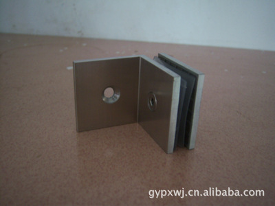 【供应精铸304不锈钢90度单边固定夹】价格,厂家,图片,合页、铰链,高要市金利镇鹏翔五金厂-