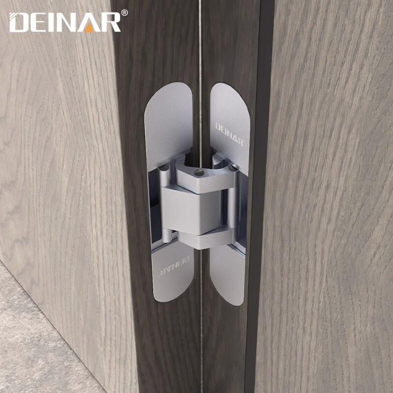 deinar迪纳隐形合页暗门隐形门暗藏铰链三维可调十字木门合页不锈钢