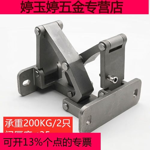 山头林村*消石材隐形门重型铰链不锈钢瓷砖检修品管井门二维可调合页