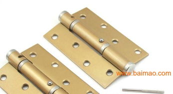 不锈钢双单5寸弹簧合页与隐藏式闭门器液压开门器专业解析